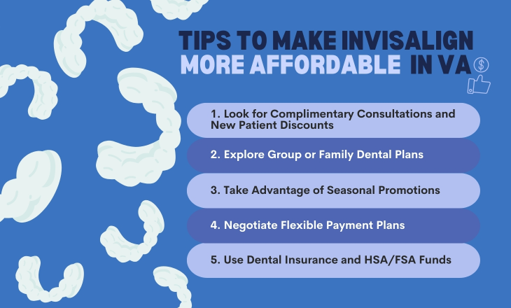 Tips to Make Invisalign More Affordable in VA