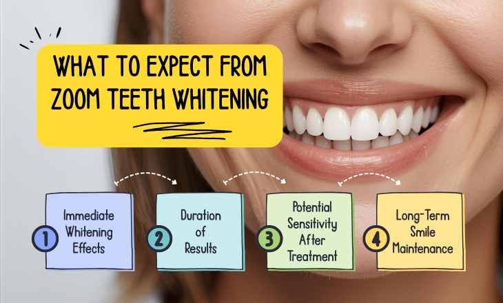 Teeth Whitening Results Smiling Woman with Aligned Teeth Close up
