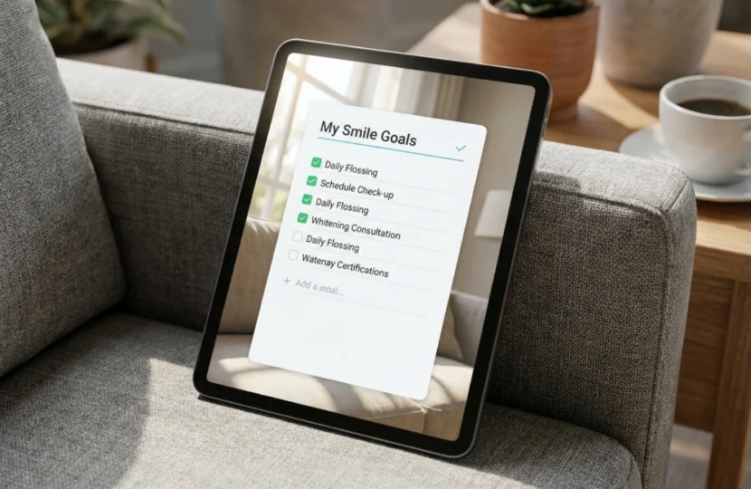 My smile goals checklist