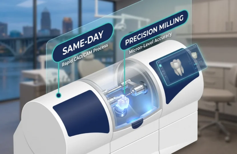 CEREC tooth reconstruction technology