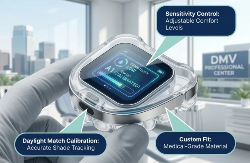 Modern teeth whitening kit